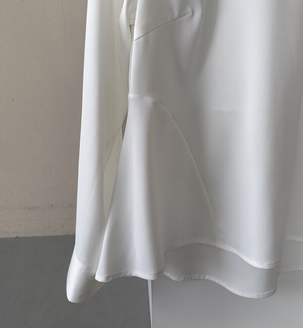 Doux archives「切替ペプラムブラウス」|シャツ・ブラウス|