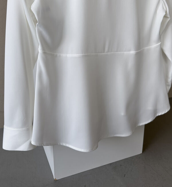 Doux archives「切替ペプラムブラウス」|シャツ・ブラウス|