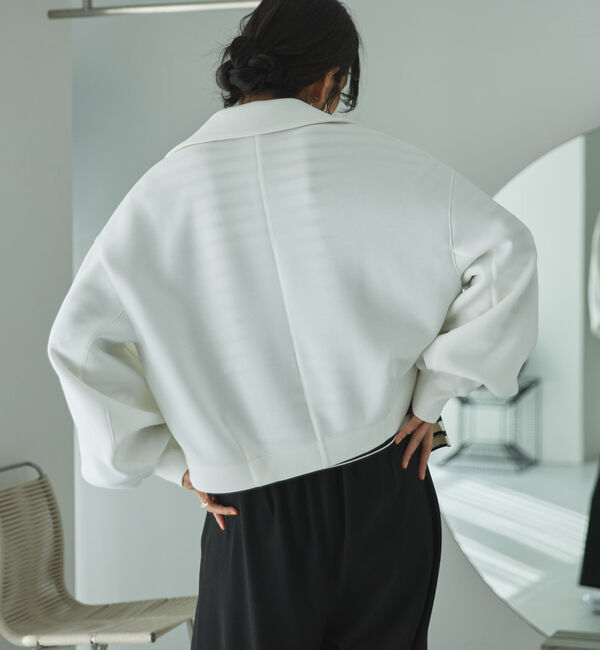 Doux archives「ボンディングクロップドブルゾン」|その他|