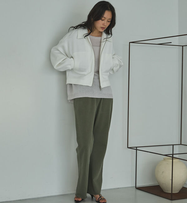 Doux archives「ボンディングクロップドブルゾン」|その他|