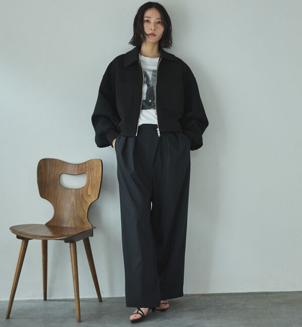 Doux archives「ボンディングクロップドブルゾン」|その他|