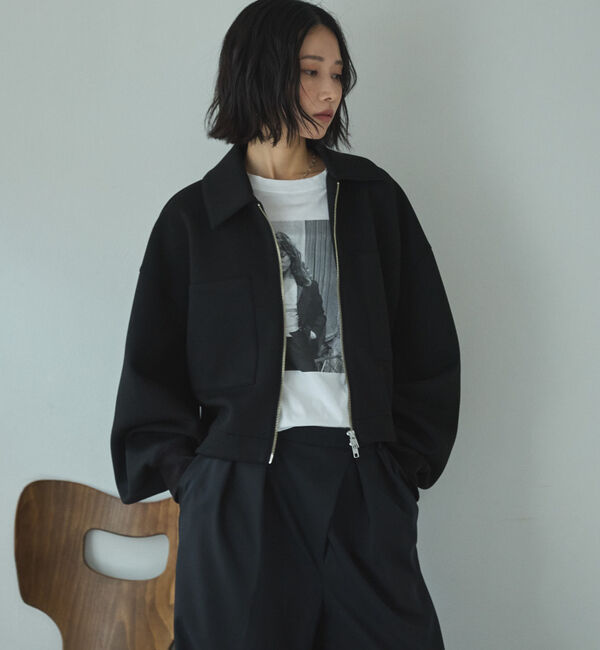 Doux archives「ボンディングクロップドブルゾン」|その他|