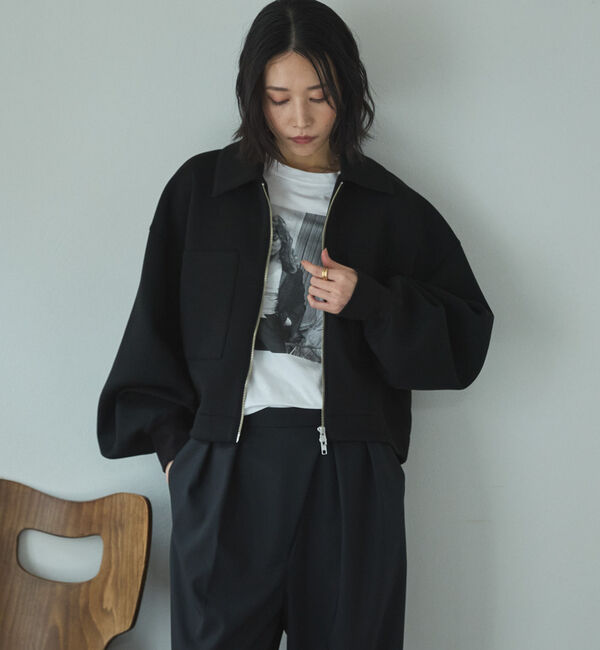 Doux archives「ボンディングクロップドブルゾン」|その他|