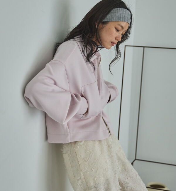 Doux archives「ボンディングクロップドブルゾン」|その他|