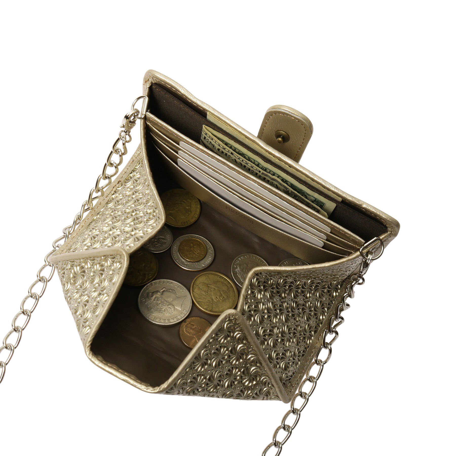 HIROKO HAYASHI「【限定商品】GIRASOLE（ジラソーレ）チェーン付マルチ財布」|財布|