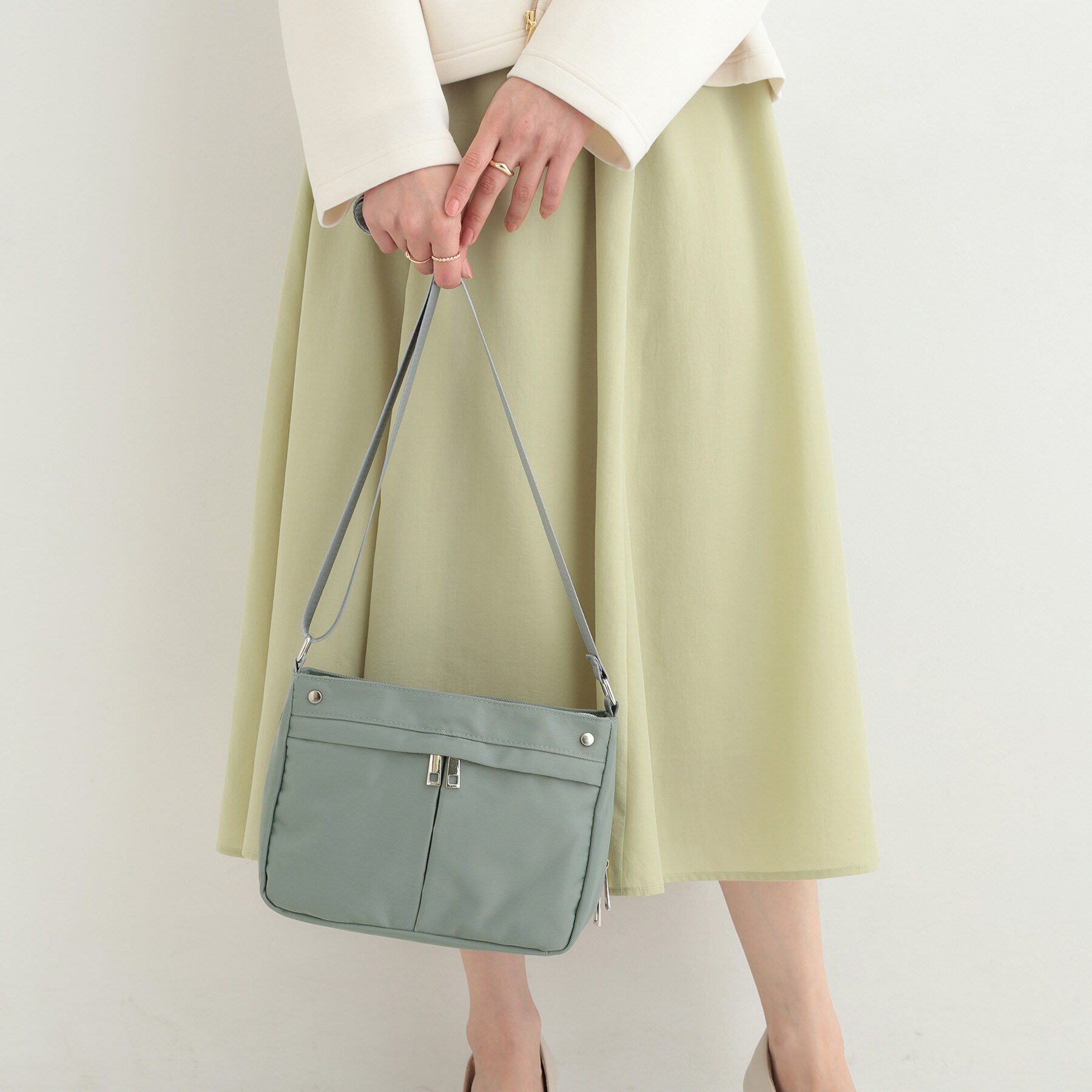 SHOO･LA･RUE「【撥水】8ポケットショルダー」|ショルダー・メッセンジャー|