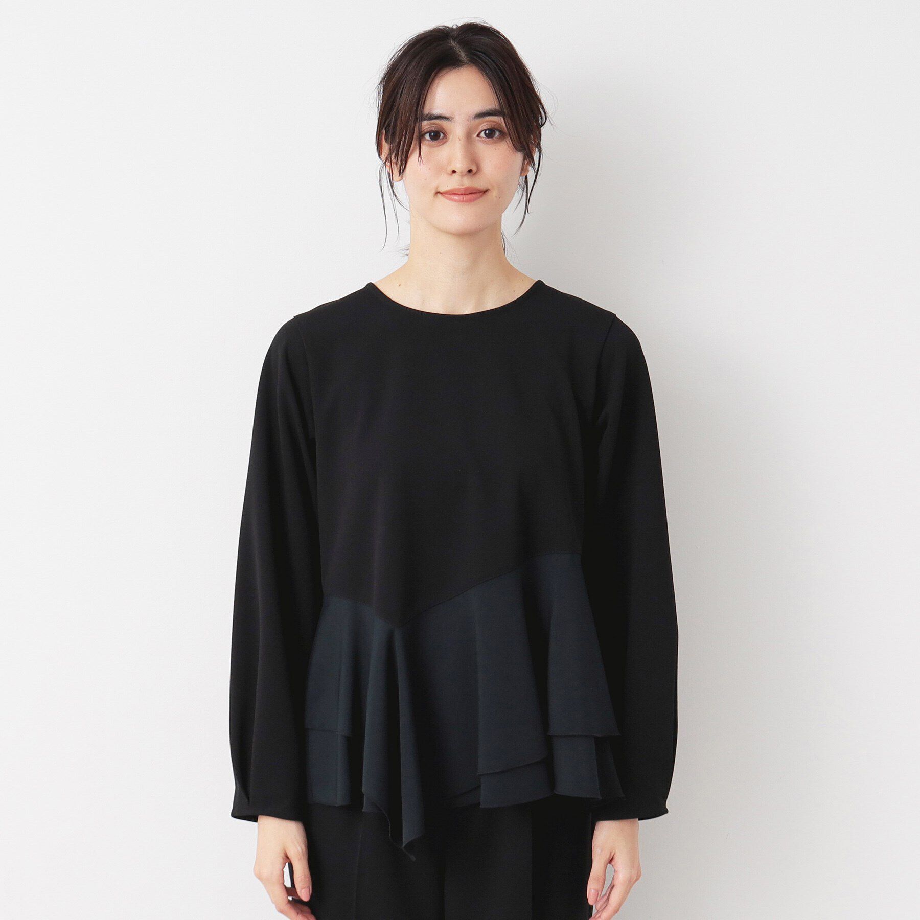 Dessin「【入卒/セレモニー/セットアップ可能/洗える】ペプラムブラウス（WEB限定）」|シャツ・ブラウス|