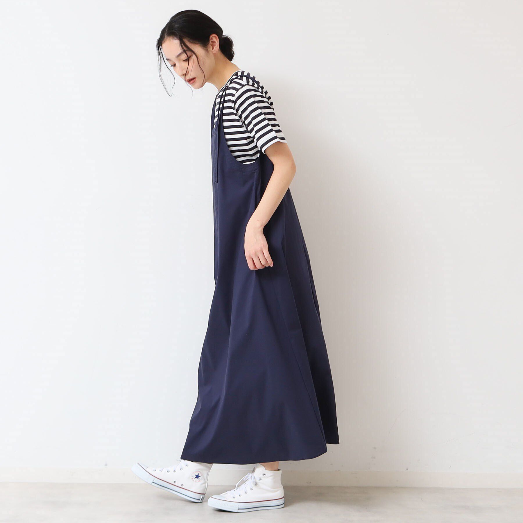 Dessin「【洗える】ベルト付きキャミワンピース」|ワンピース|