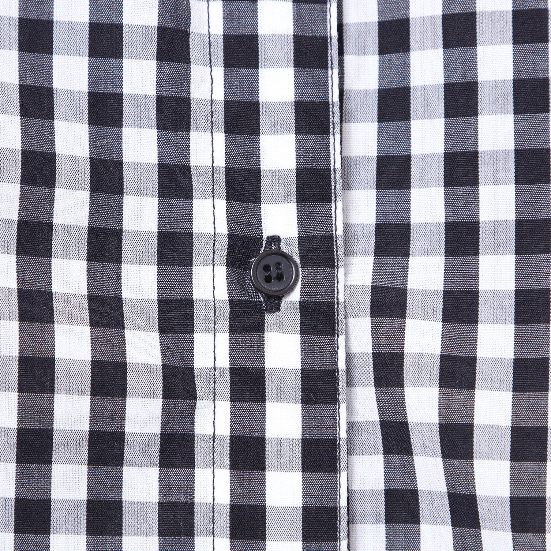 Dessin「【洗える・4サイズ展開】バンドカラーシャツ（XS～L）」|シャツ・ブラウス|