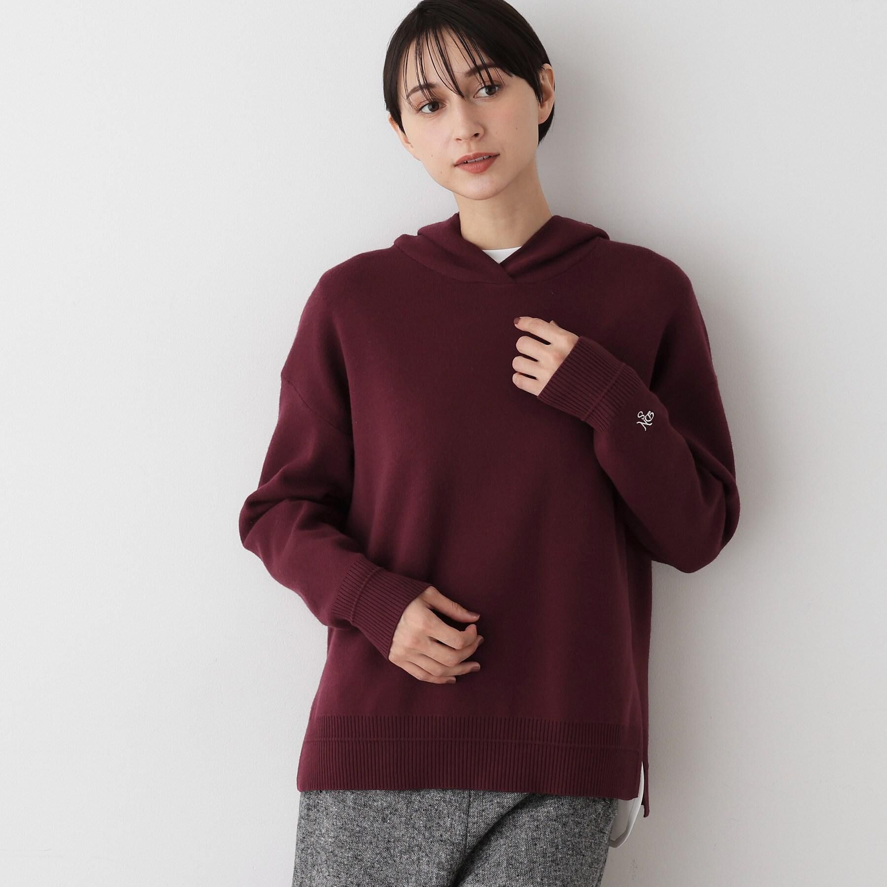 Dessin「【洗える／体型カバー】ちょうどいいニットパーカ」|ニット・セーター|