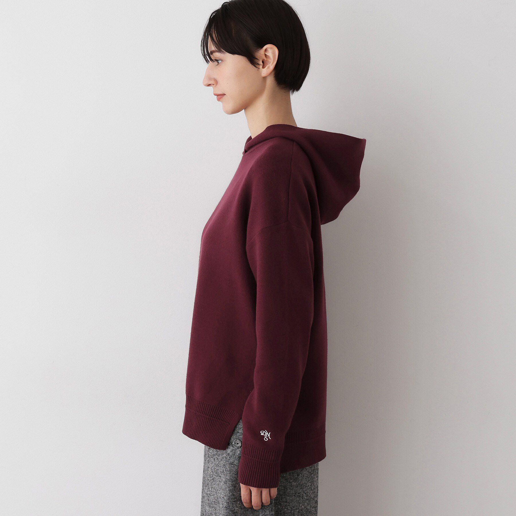 Dessin「【洗える／体型カバー】ちょうどいいニットパーカ」|ニット・セーター|