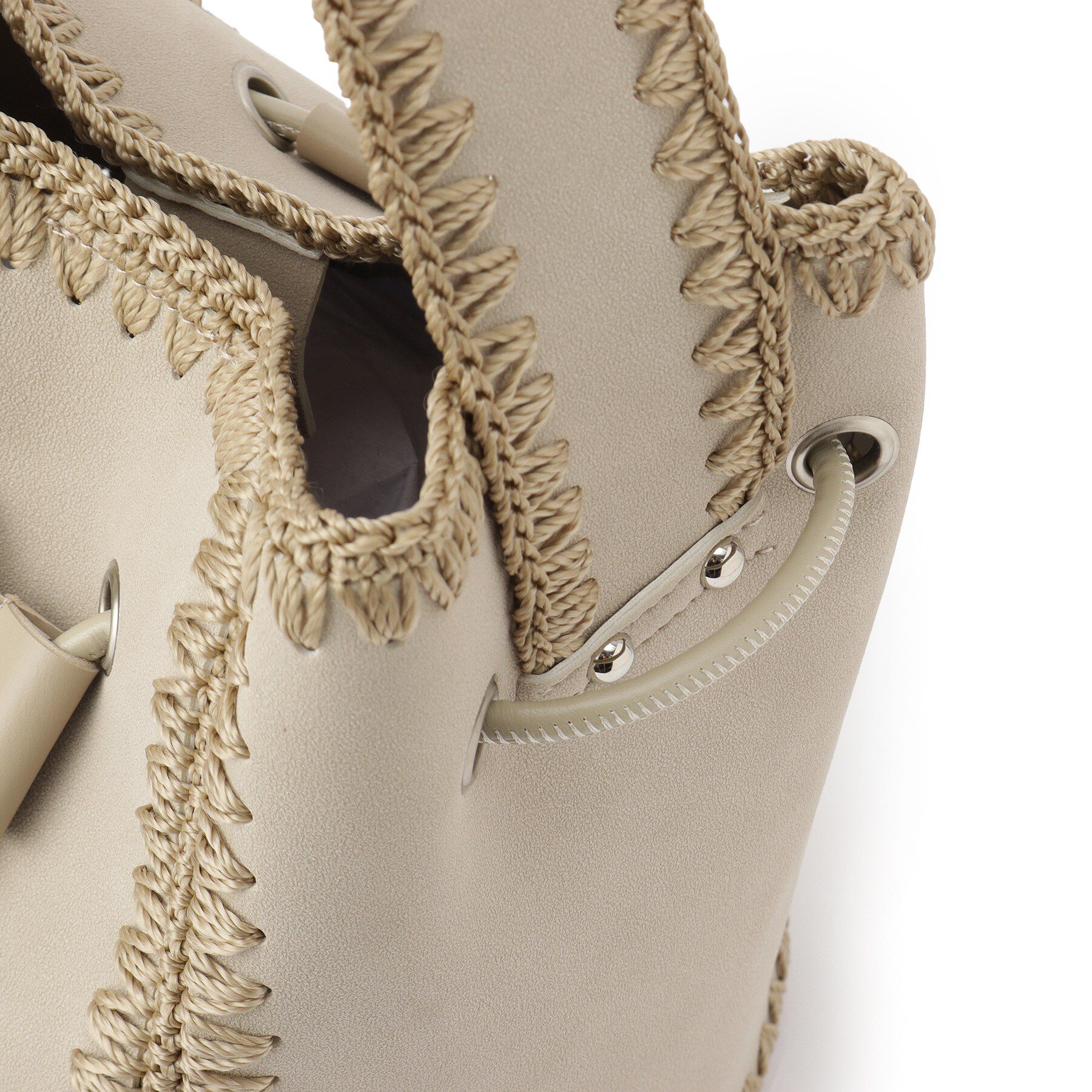 Dessin「【軽量】スエードライク巾着バケツバッグ」|ハンドバッグ|