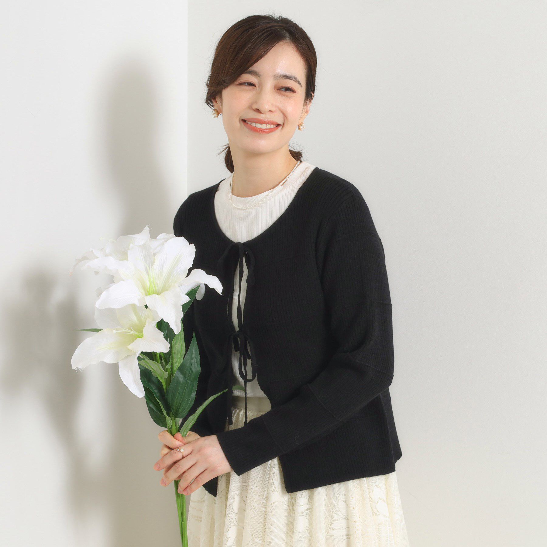 ITS&rsquo;DEMO「【手洗い可】前開き2wayニット」|ニット・セーター|