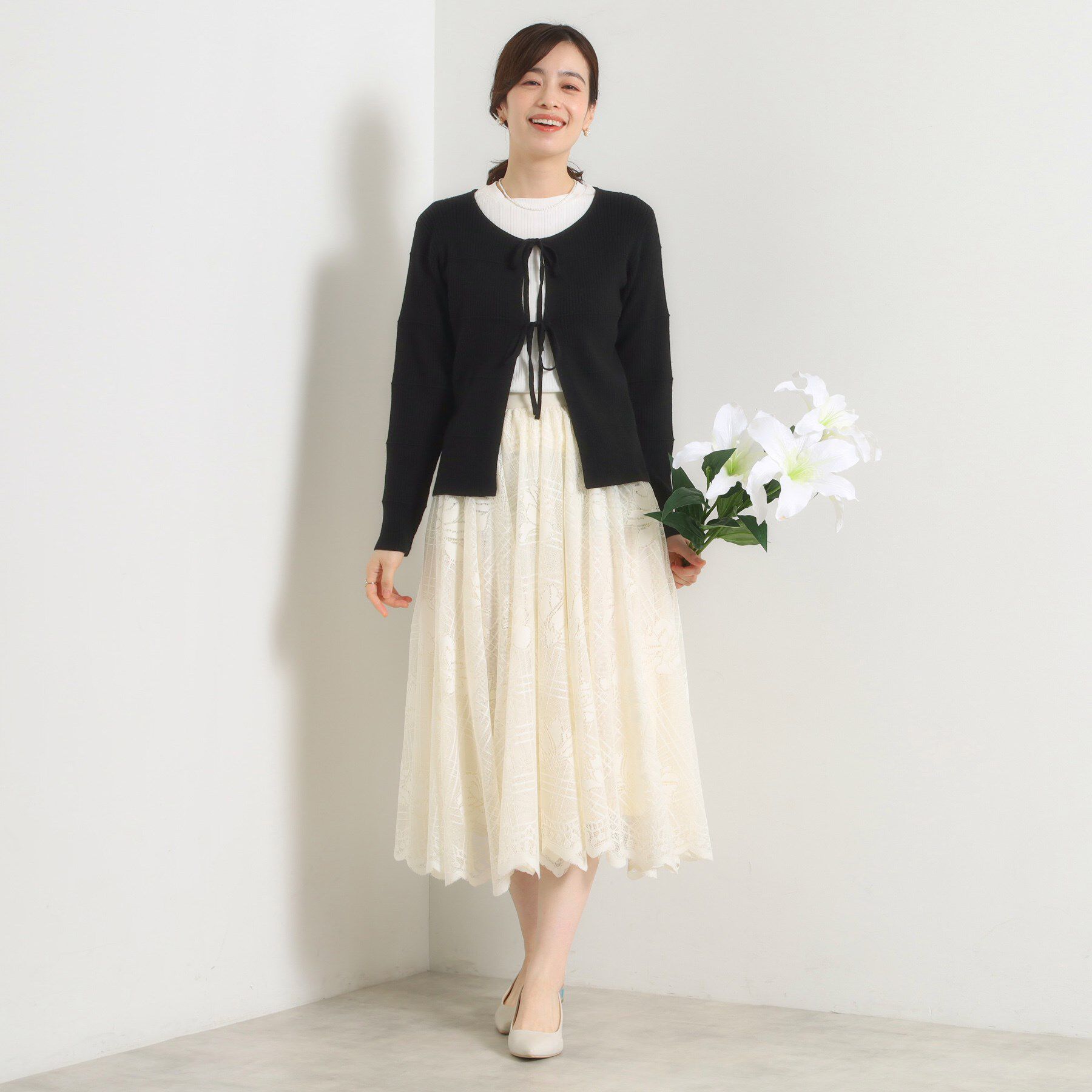 ITS&rsquo;DEMO「【手洗い可】前開き2wayニット」|ニット・セーター|