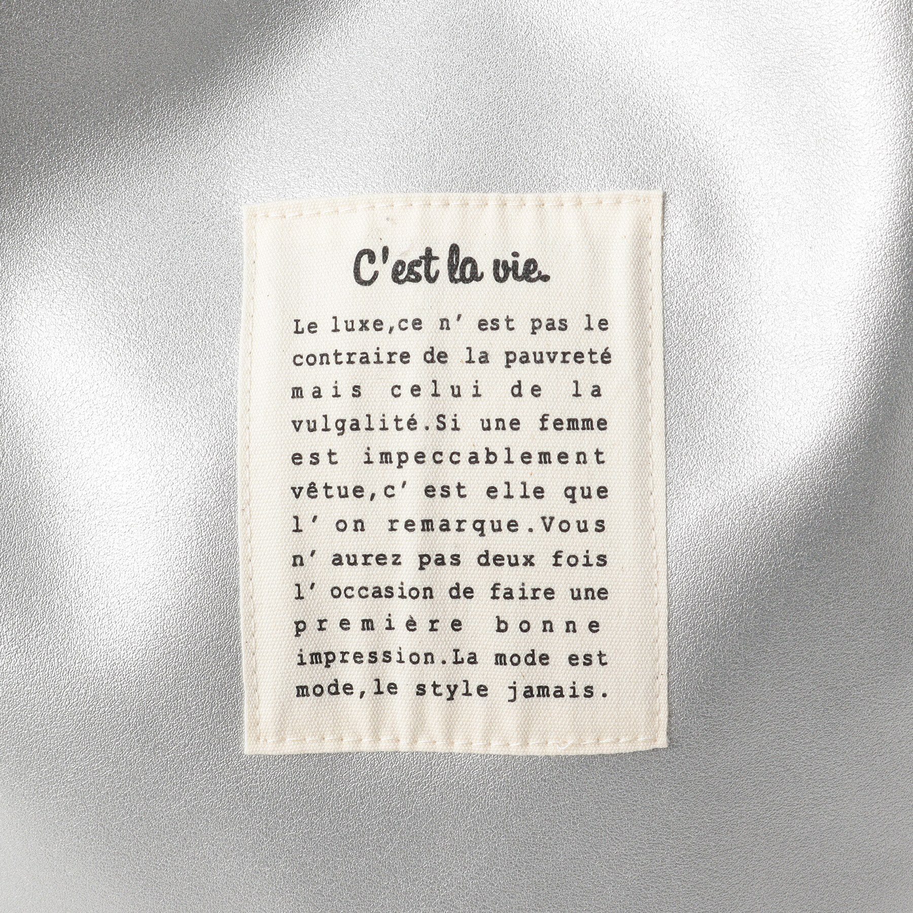 ITS&rsquo;DEMO「【A4対応】合皮ハンドルタックトート」|トートバッグ|