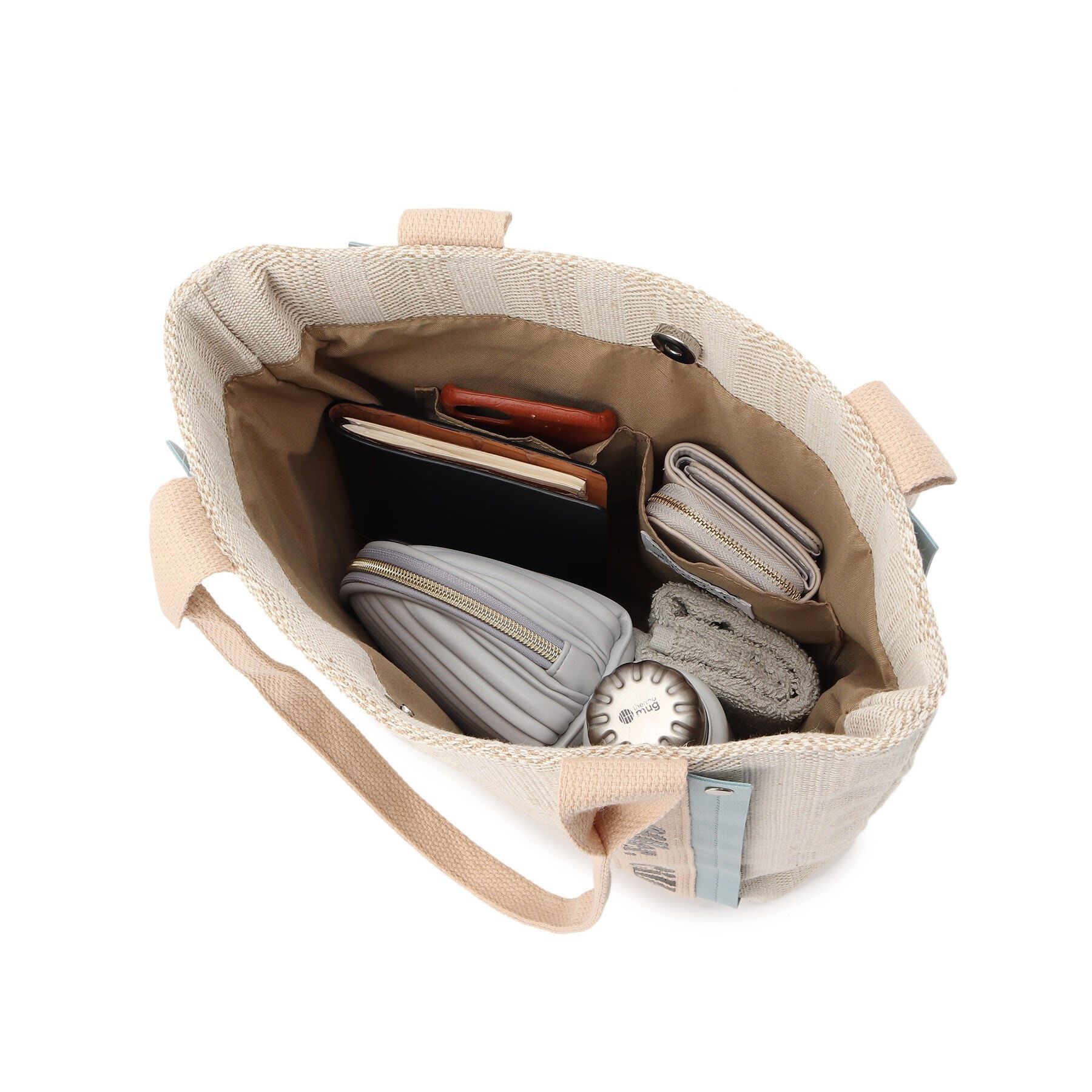 Ober Tashe「高評価レビュー！ロゴテープトート」|トートバッグ|