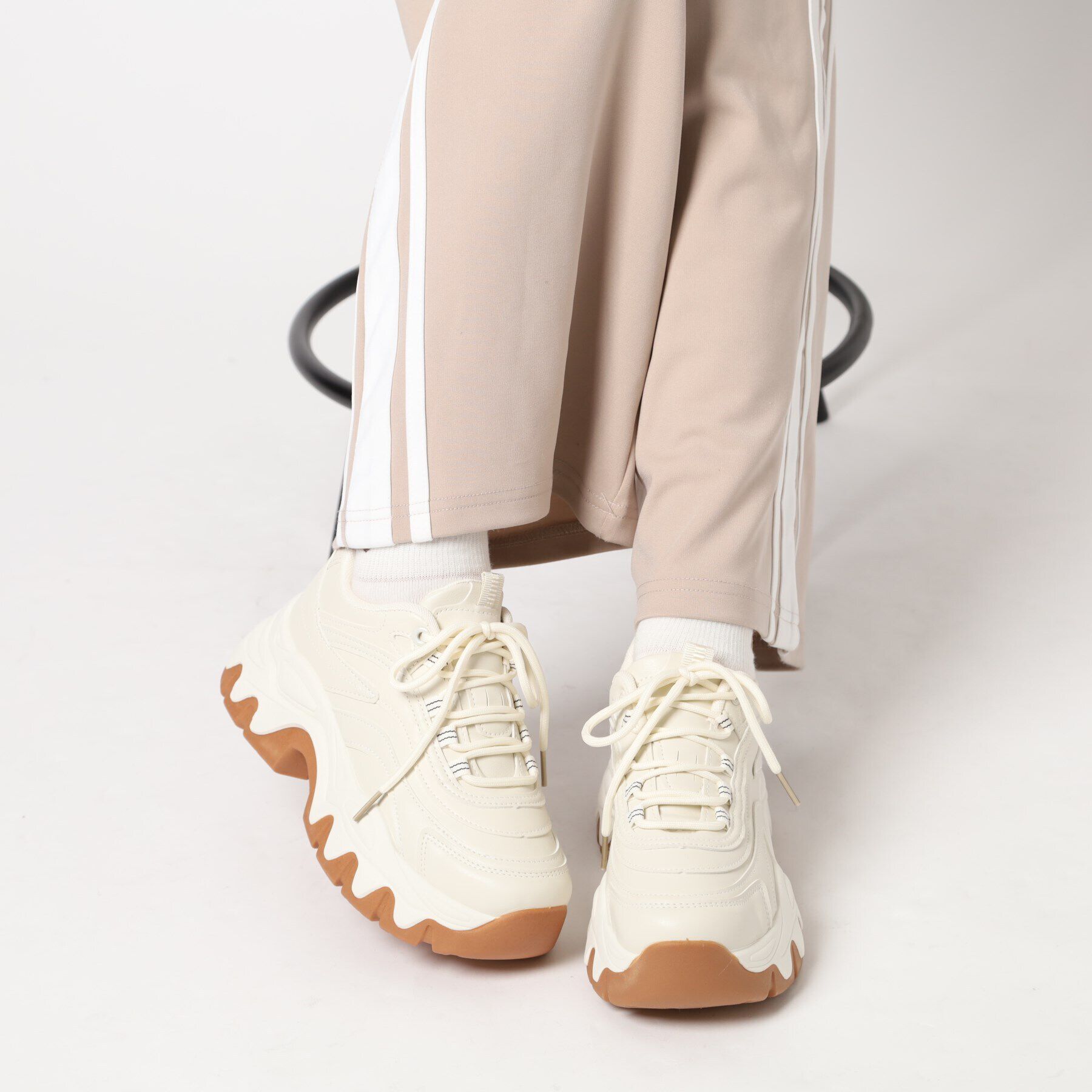 csT&P「厚底凹凸ソールスニーカー」|スニーカー|