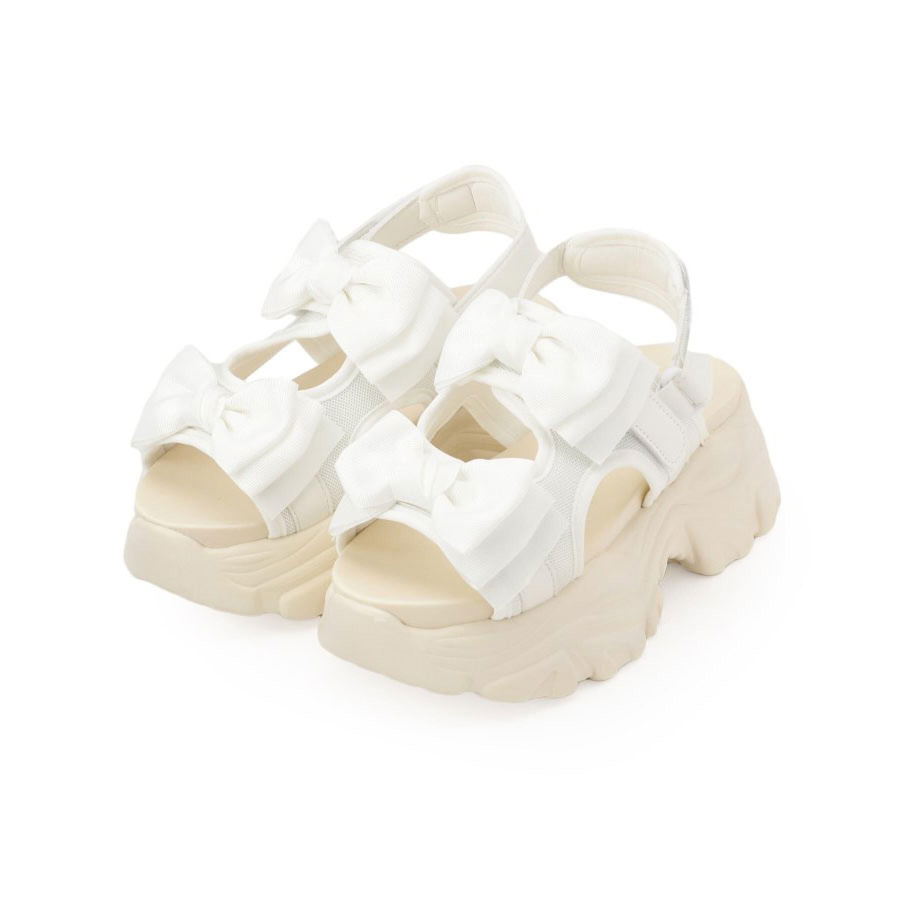 csT&P「厚底ダブルリボンサンダル」|サンダル|