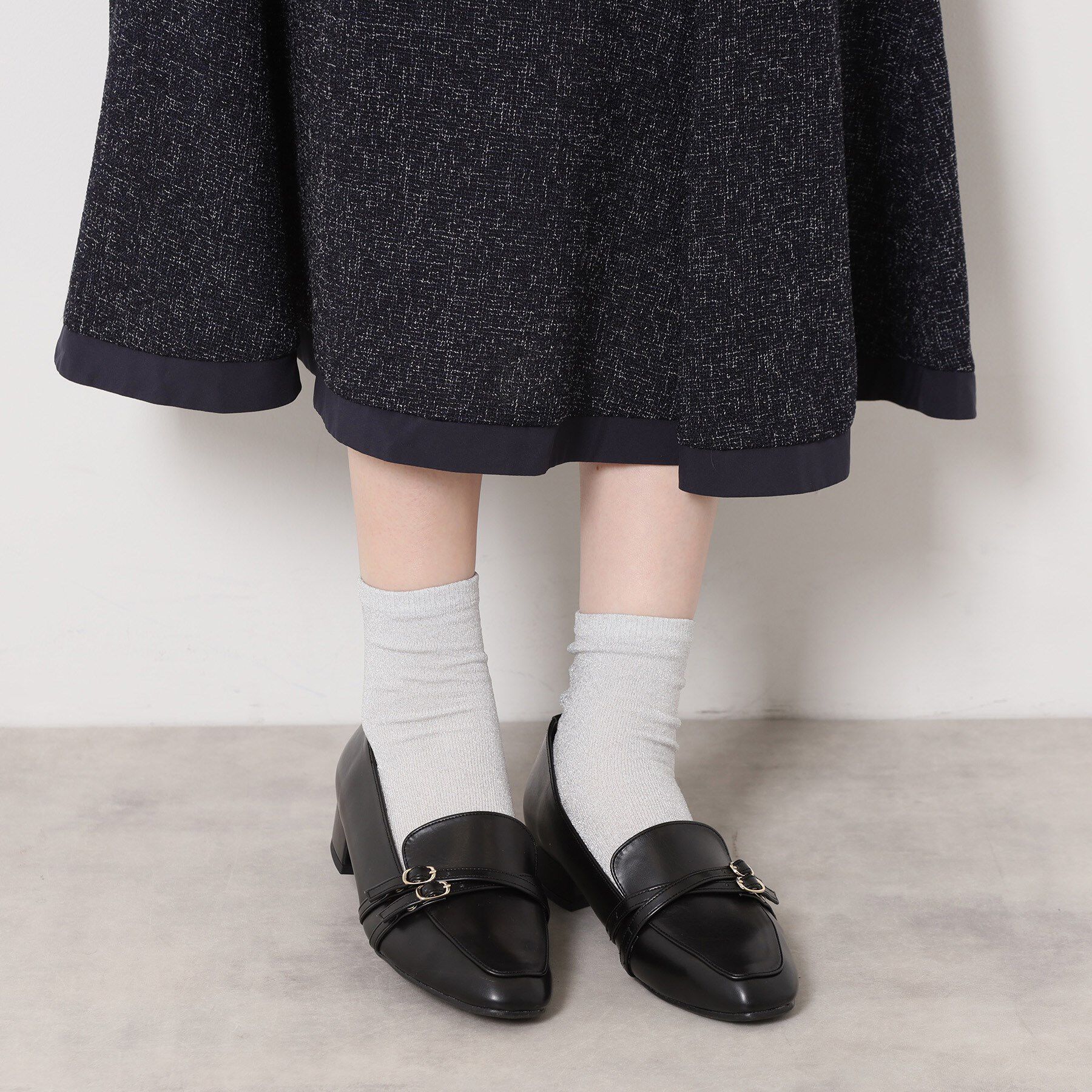 ESPERANZA「【EC先行販売】ダブルベルトローファー レイン対応」|その他|