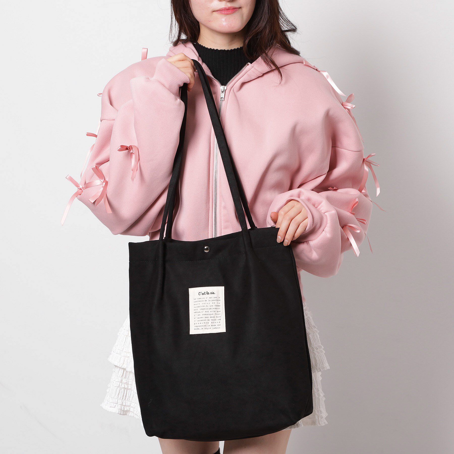 Ober Tashe「【新生活・新学期】ハンドルタックトート」|トートバッグ|