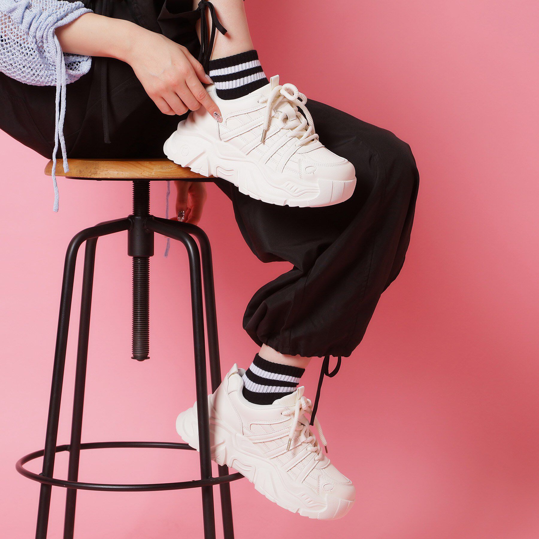 csT&P「厚底スニーカー」|スニーカー|