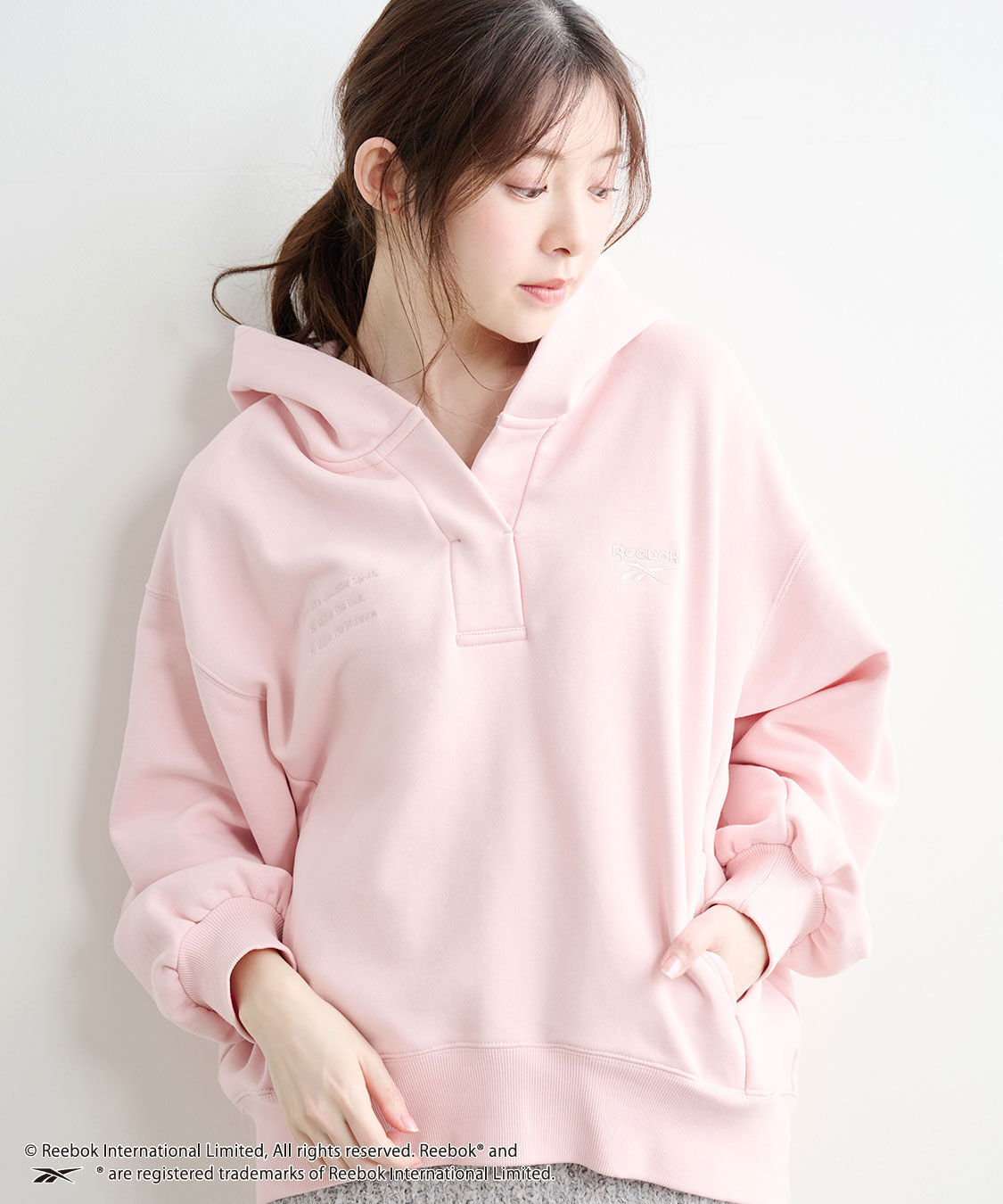 COCO DEAL「《COCO DEAL/Reebok》スキッパースウェットパーカー」|パーカー|