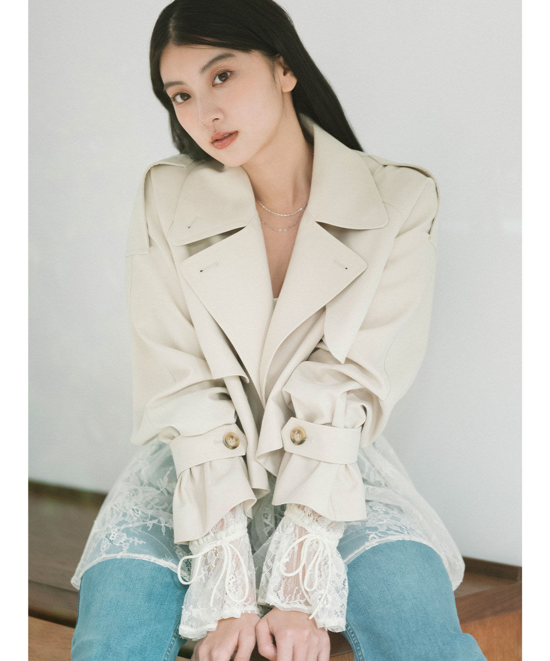 COCO DEAL「レースフレアブラウス」|シャツ・ブラウス|