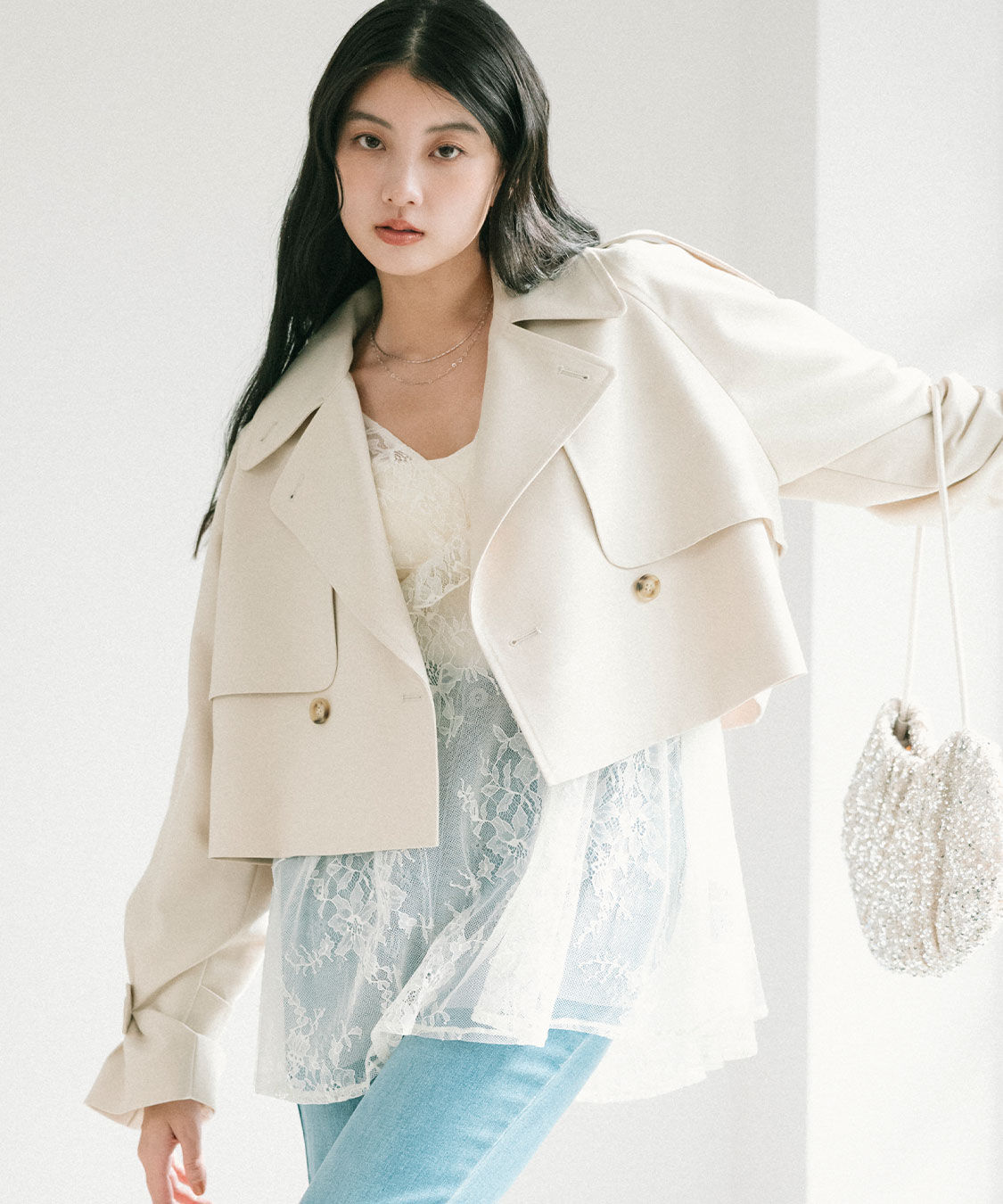 COCO DEAL「レースフレアブラウス」|シャツ・ブラウス|