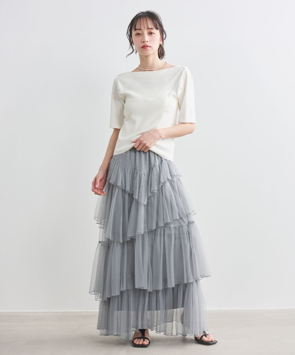 COCO DEAL「ギャザーニット」|ニット・セーター|