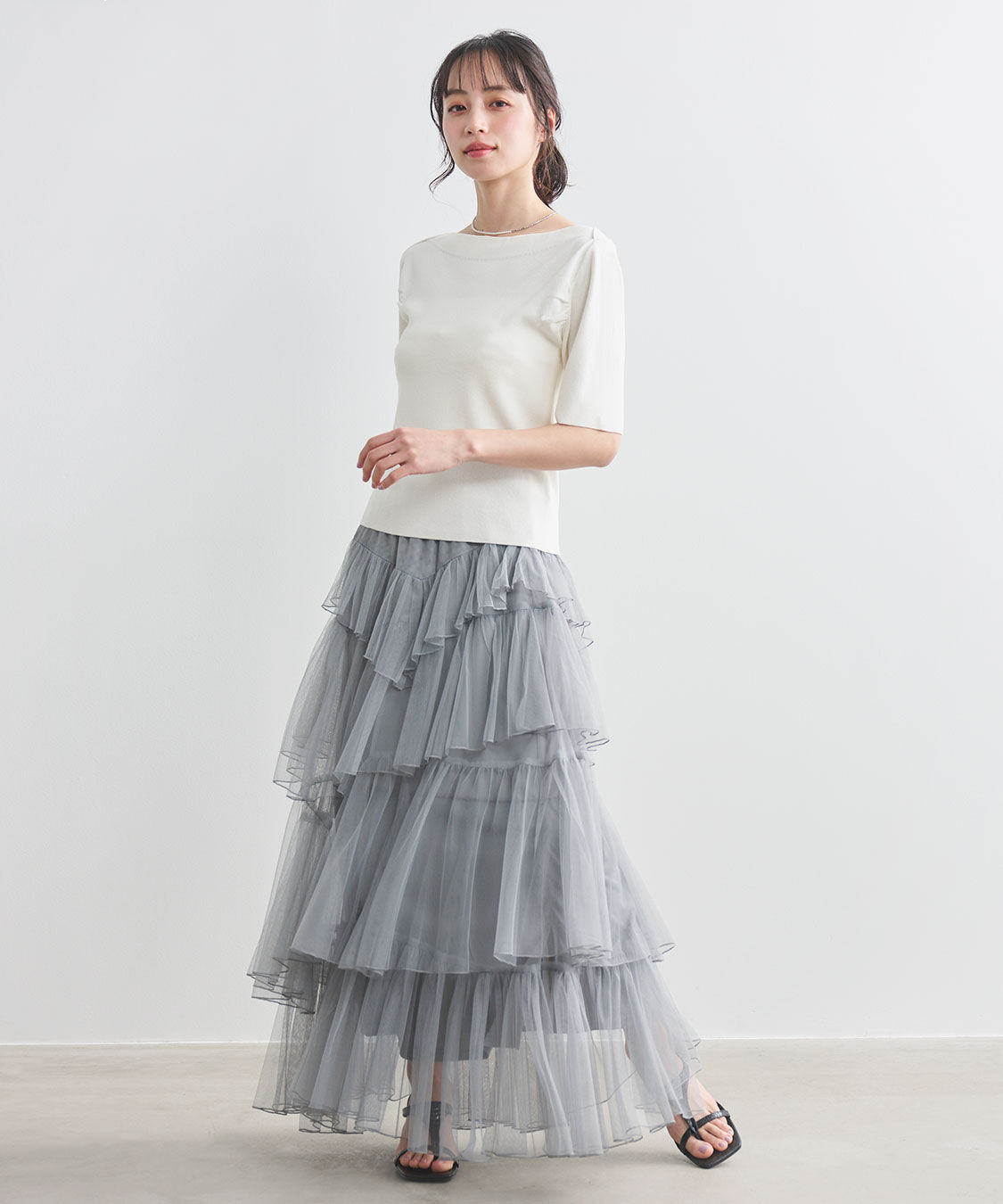 COCO DEAL「ギャザーニット」|ニット・セーター|