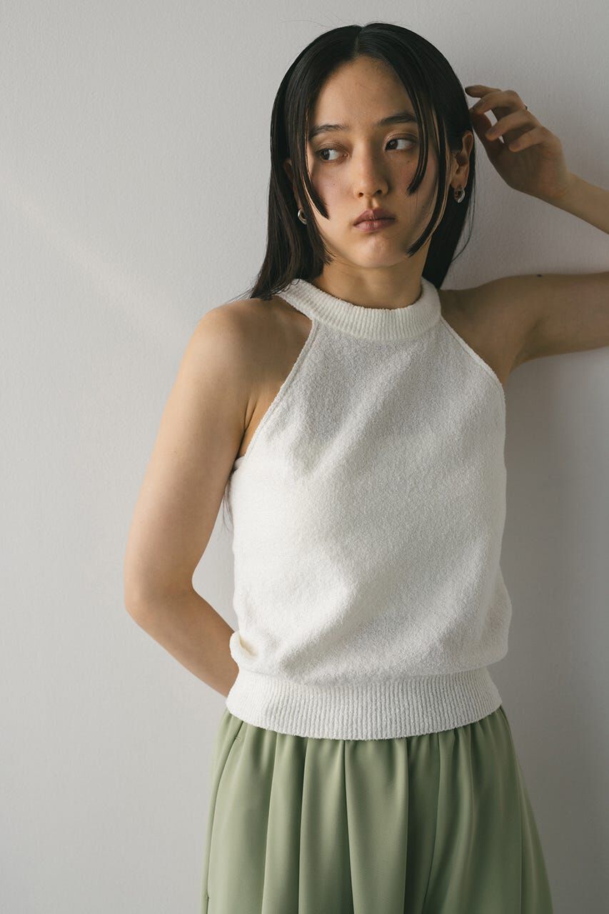 STYLEMIXER「パイルアメスリニットトップ」|タンクトップ|