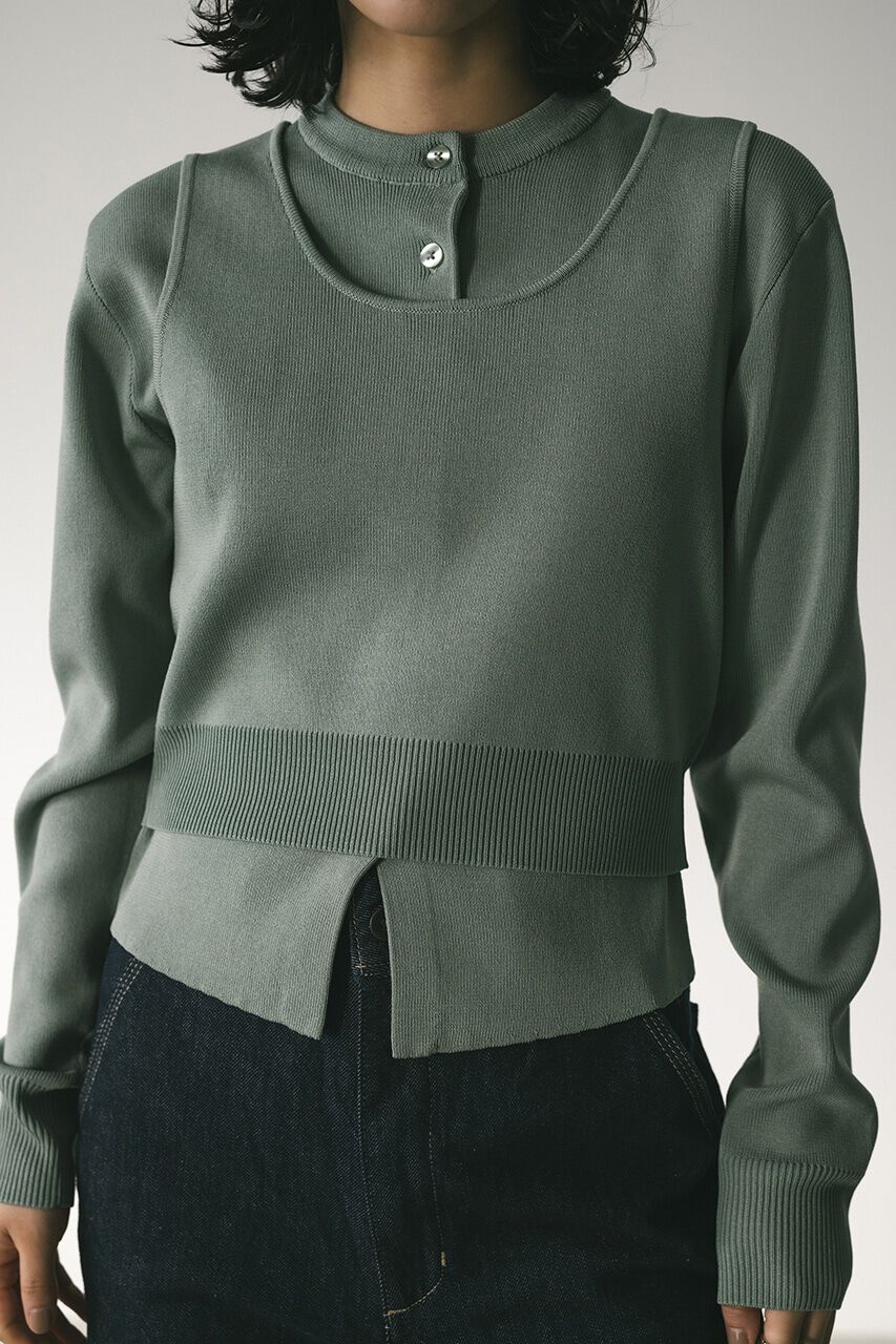 STYLEMIXER「アンサンブルニットカーデ」|ニット・セーター|