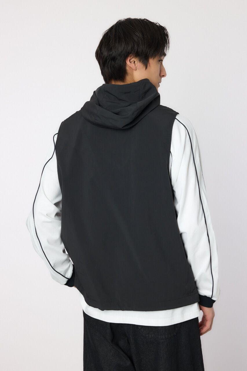 RODEO CROWNS「ドロストフーデッドベスト」|ダウンベスト・ベスト|