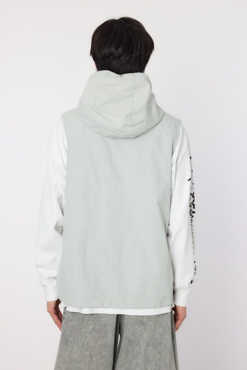 RODEO CROWNS「ドロストフーデッドベスト」|ダウンベスト・ベスト|