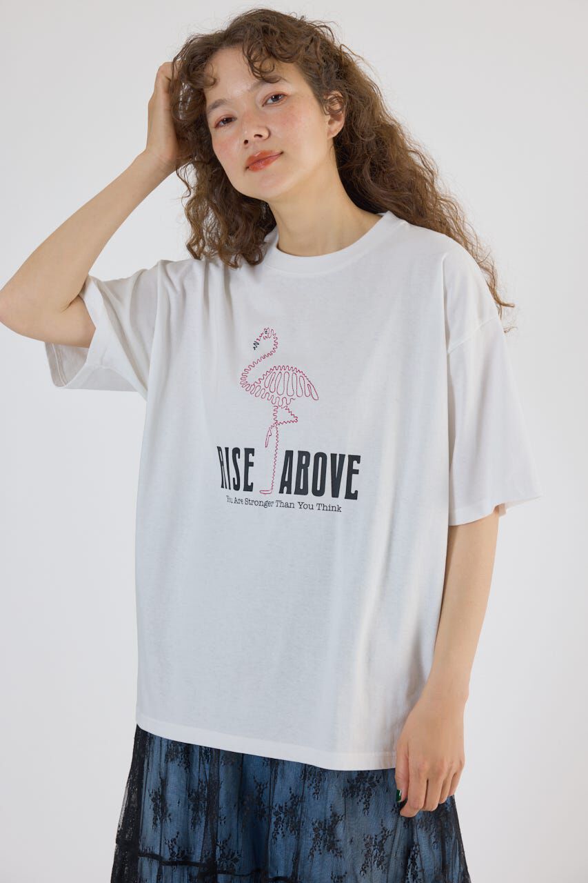 RODEO CROWNS「Embroidery motif Tシャツ」|Tシャツ・カットソー|WHT