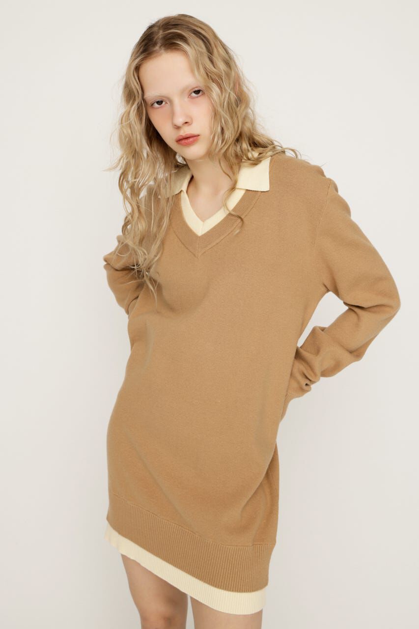 SLY「LAYERED V／N HG ワンピース」|ワンピース|