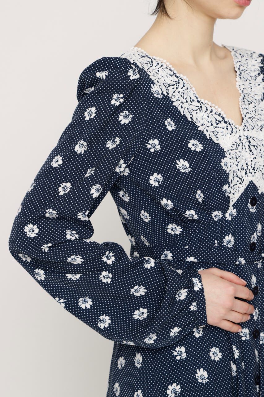 SLY「DOT GARDEN RETRO ドレス」|ワンピース|