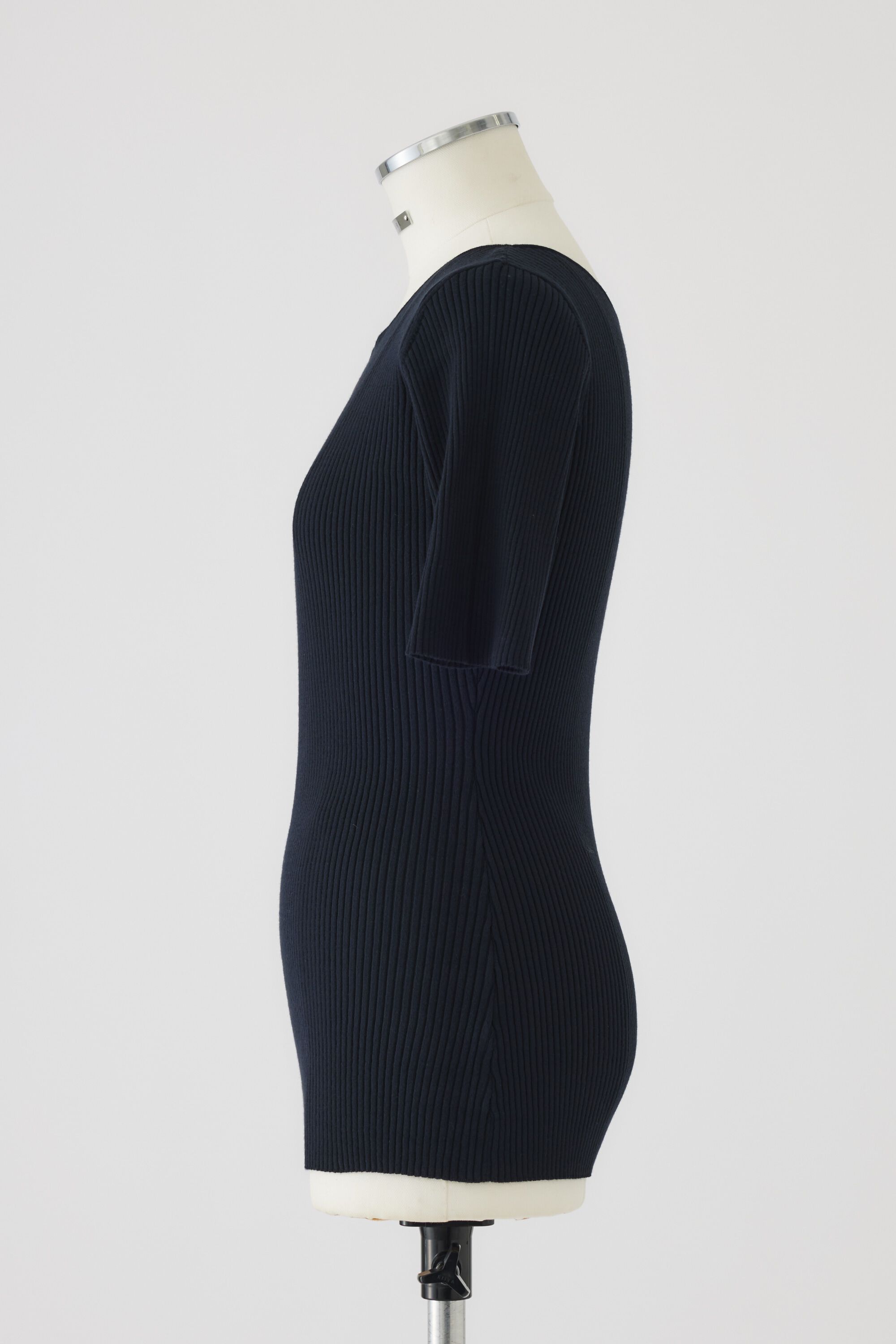 RIM.ARK 「Both v half sleeve tops」|ニット・セーター|