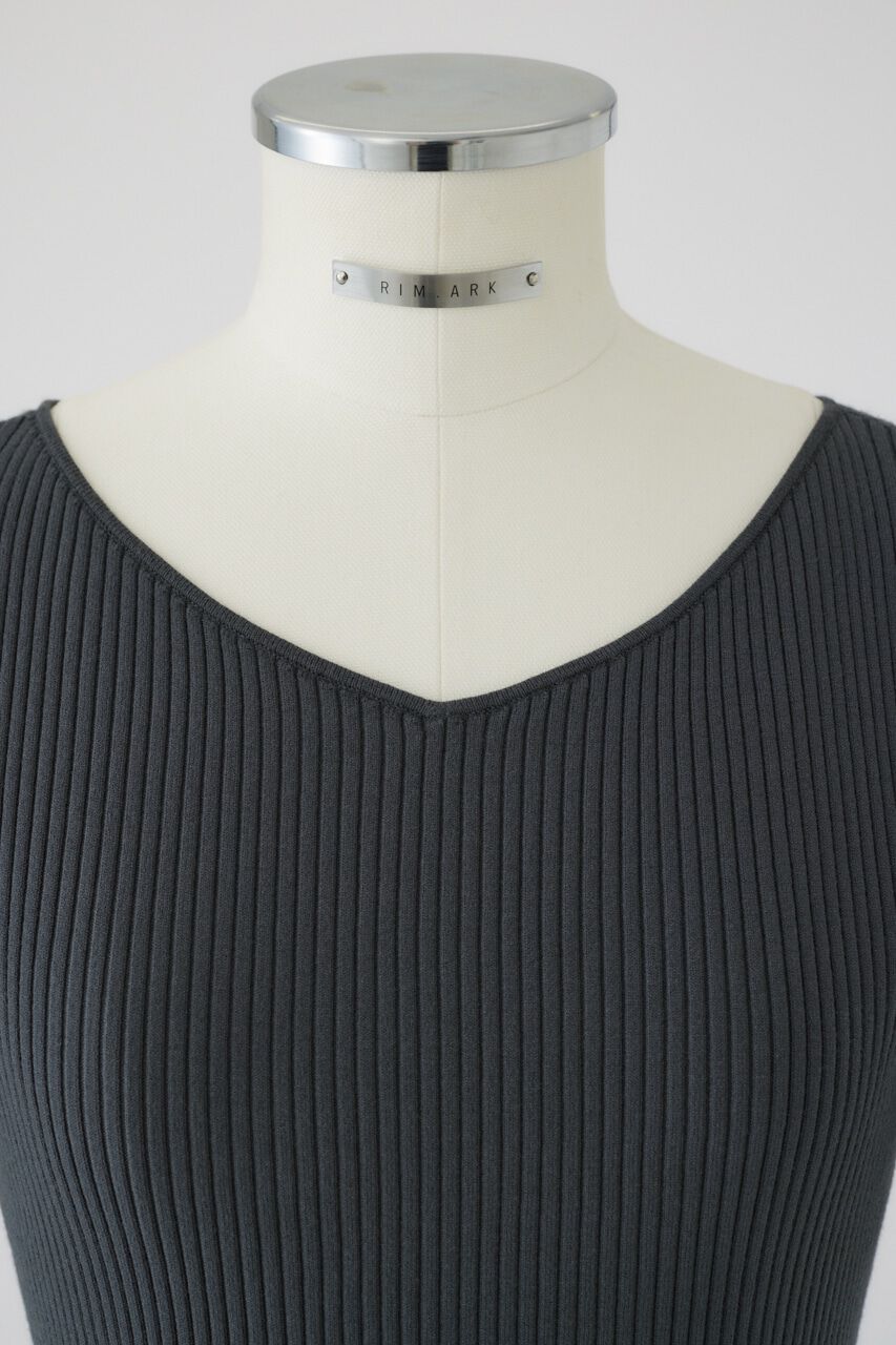 RIM.ARK 「Both v half sleeve tops」|ニット・セーター|