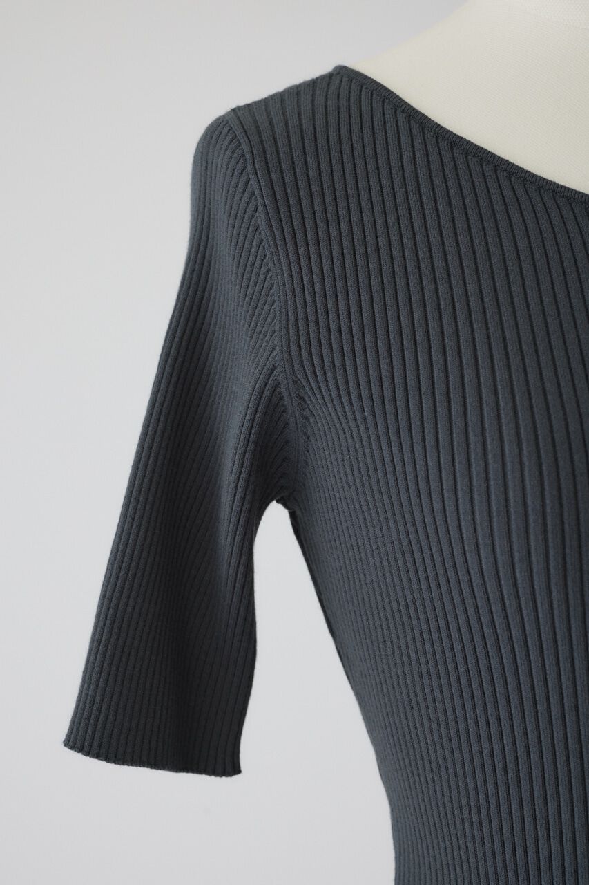 RIM.ARK 「Both v half sleeve tops」|ニット・セーター|