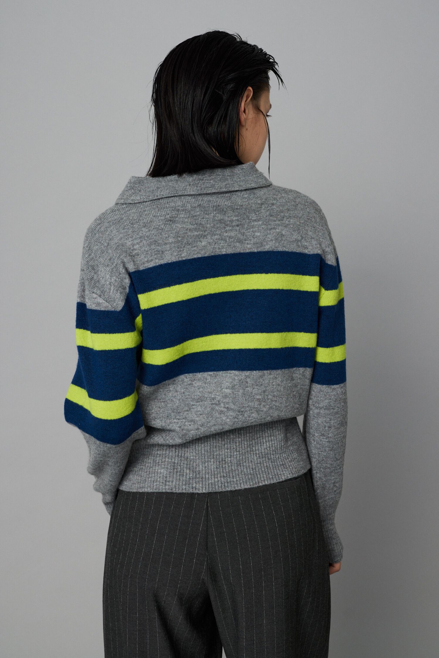 HeRIN.CYE「Border knit tops」|ニット・セーター|