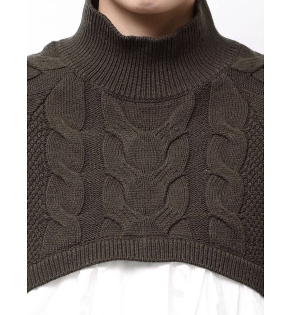 ELENDEEK「ASYMMETRY DOCKING KT」|ニット・セーター|