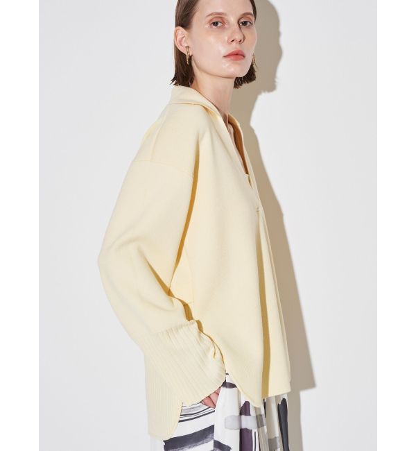 ELENDEEK「SKIPPER OVER KT」|ニット・セーター|イエロー