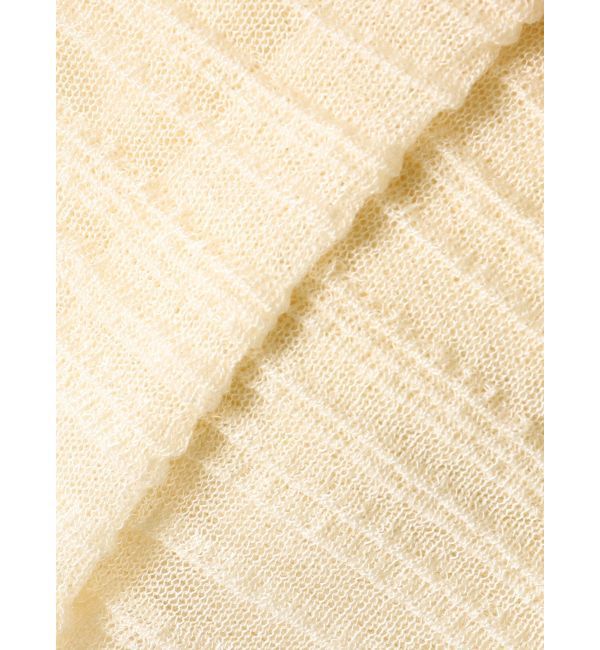 ELENDEEK「SHEER PLEATS KT TOP」|ニット・セーター|