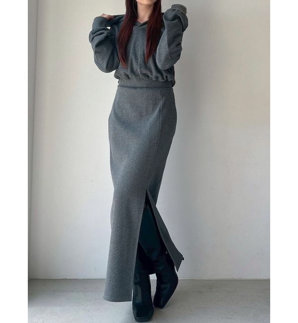 RESEXXY「スウェットフーディワンピース」|ワンピース|