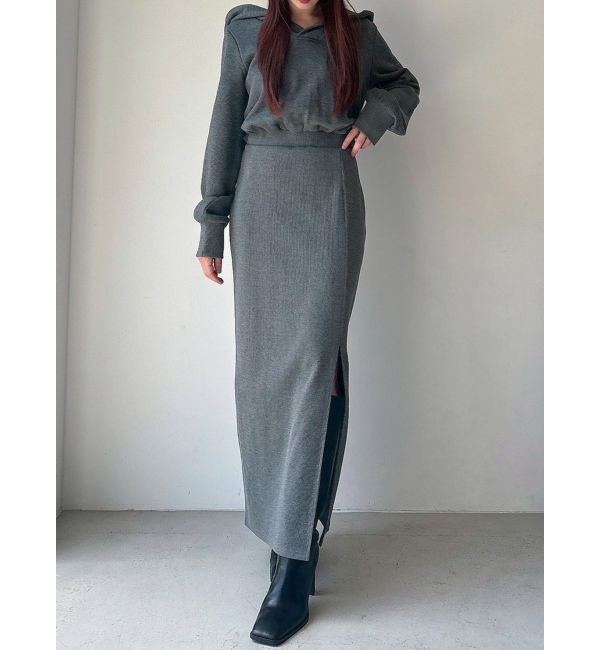 RESEXXY「スウェットフーディワンピース」|ワンピース|