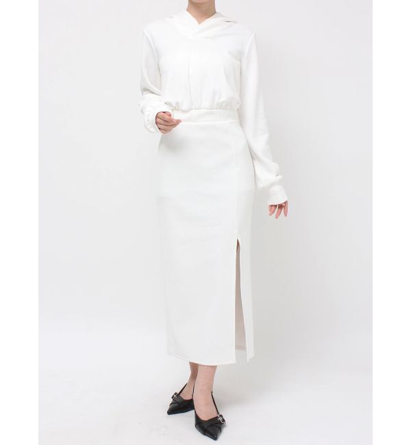 RESEXXY「スウェットフーディワンピース」|ワンピース|