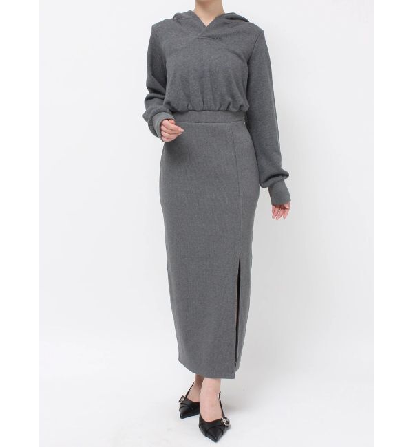 RESEXXY「スウェットフーディワンピース」|ワンピース|