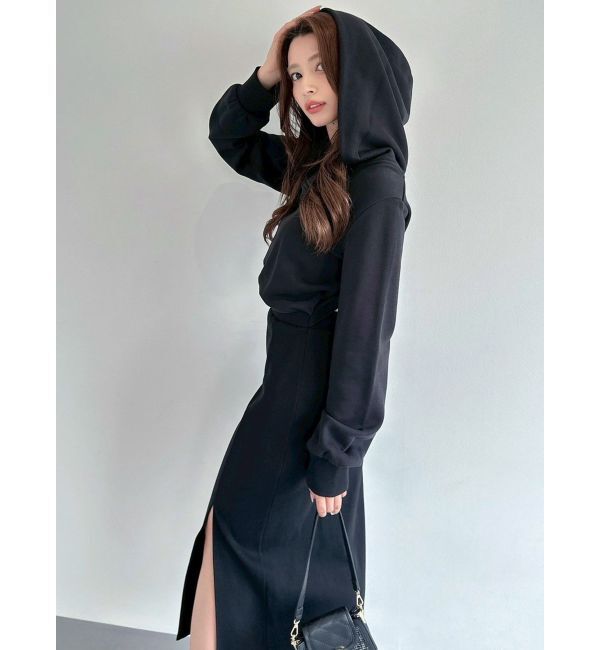 RESEXXY「スウェットフーディワンピース」|ワンピース|