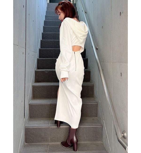 RESEXXY「スウェットフーディワンピース」|ワンピース|